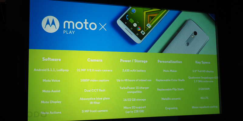 Illustration for article titled The New Moto X Play and Moto X Style Are All About Looks and Battery